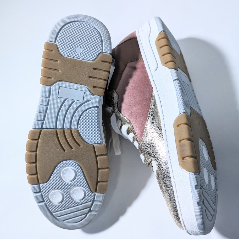 Sam Edelman Jojo rose and gold sneaker sz. 10. NWOT - Picture 3 of 10